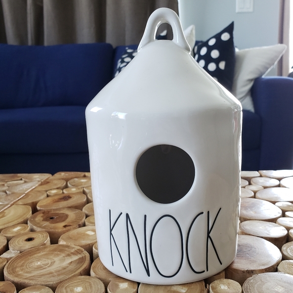 Rae Dunn KNOCK Birdhouse - Picture 1 of 3